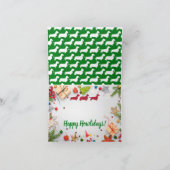 Happy Howlidays Feiertagskarte (Innenseite)