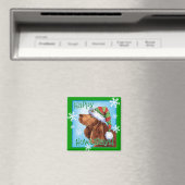Happy Howlidays Field Spaniel Magnet (In Situ (Geschirrspüler))