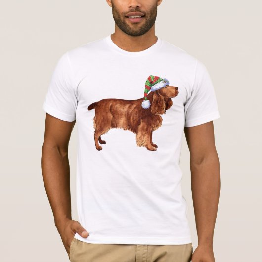 Happy Howlidays Field Spaniel T - Shirt (Vorderseite)