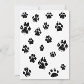 Happy Howlidays Flat Christmas Card Template Einladung (Rückseite)