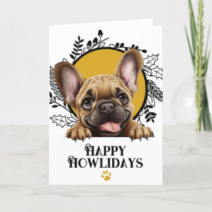 Happy Howlidays French Bulldog Dog Weihnachten
