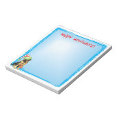 Happy Howlidays German Shepherd Notizblock (Rotiert)