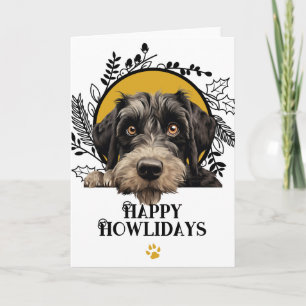 Happy Howlidays Giant Schnauzer Dog Weihnachten