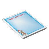 Happy Howlidays Great Dane Notizblock (angewinkelt)