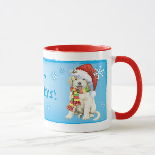 Happy Howlidays Great Pyrenäen Tasse