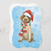 Happy Howlidays Griffon Feiertagskarte (Vorne/Hinten)