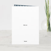 Happy Howlidays große Pyrenäen Hund Feiertagskarte (Rückseite)