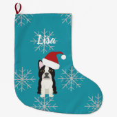 Happy Howlidays Großer Weihnachtsstrumpf (Vorderseite)