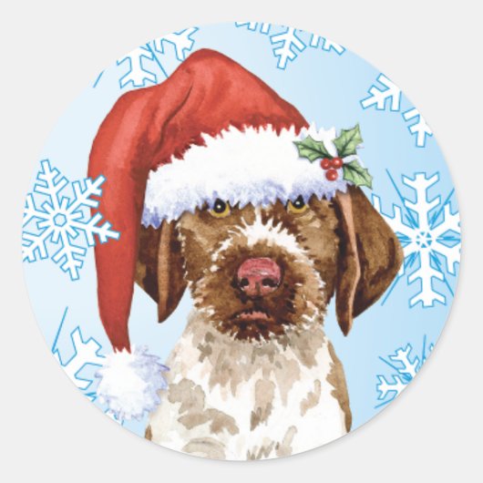 Happy Howlidays GWP Classic Round Sticker (Vorderseite)