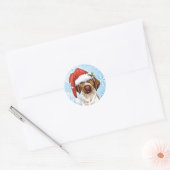 Happy Howlidays GWP Classic Round Sticker (Umschlag)
