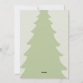 Happy Howlidays Hund Foto Grün Weihnachten (Rückseite)