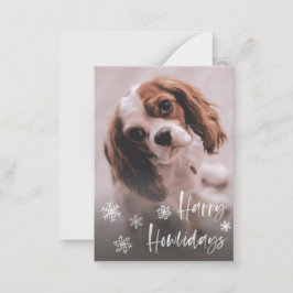 Happy Howlidays Hund Groomer Haustiere Sitter Urla Mitteilungskarte