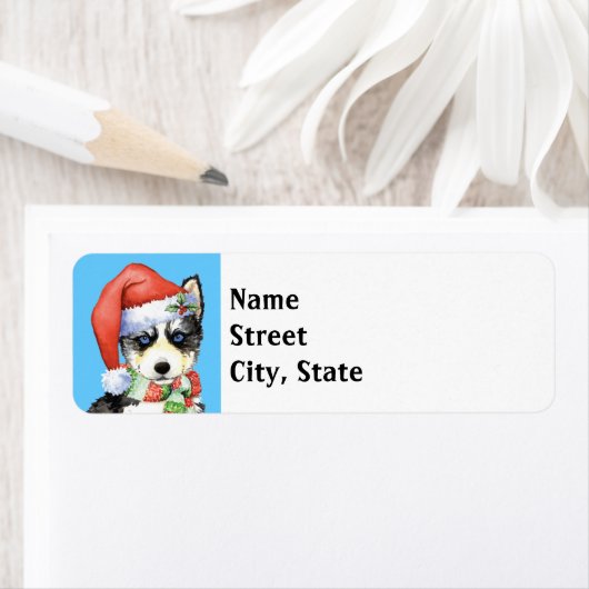 Happy Howlidays Husky (Insitu)