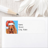 Happy Howlidays Irish Setter (Insitu)