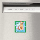 Happy Howlidays Irish Terrier Magnet (In Situ (Geschirrspüler))