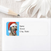 Happy Howlidays Irish Wolfhound (Insitu)