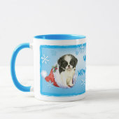 Happy Howlidays Japanisches Kinin Tasse (Links)