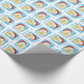 Happy Howlidays Komondor Geschenkpapier (Ecke)