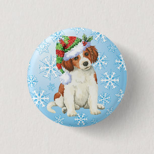 Happy Howlidays Kooikerhondje Button