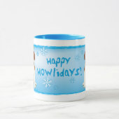 Happy Howlidays Kooikerhondje Tasse (Zentrum)