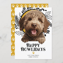 Happy Howlidays Lagotto Romagnolo Dog Weihnachten