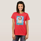 Happy Howlidays Lagotto Romagnolo T - Shirt (Vorne ganz)