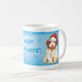 Happy Howlidays Lagotto Romagnolo Tasse (VorderseiteRechts)