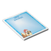 Happy Howlidays Lhasa Apso Notizblock (angewinkelt)
