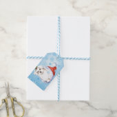 Happy Howlidays Maltese Geschenkanhänger (Mit Garn)