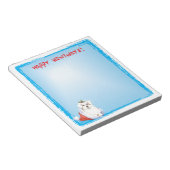 Happy Howlidays Maltese Notizblock (angewinkelt)