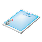 Happy Howlidays Neapolitan Mastiff Notepad Notizblock (Rotiert)