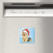 Happy Howlidays Norfolk Terrier Magnet (In Situ (Geschirrspüler))