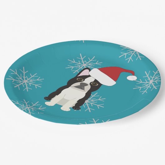 Happy Howlidays Pappteller (Schrägansicht)