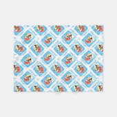 Happy Howlidays PBGV Fleece Blanket (Vorderseite (Horizontal))