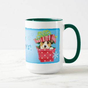 Happy Howlidays Pembroke Welsh Corgi Tasse