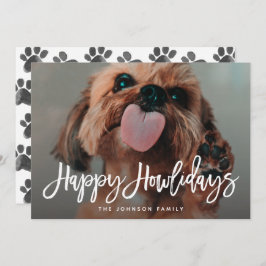 Happy Howlidays Pet Foto Weihnachten