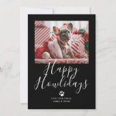 Happy Howlidays Pet Hund Weihnachten (Vorderseite)