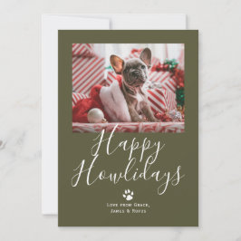 Happy Howlidays Pet Hund Weihnachten