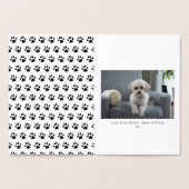 Happy Howlidays Pet Hund Weihnachtsfeiertag Foto Folienkarte (Innenseite)