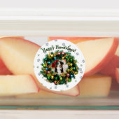 Happy Howlidays Photo Card Etiketten (Befestigt)