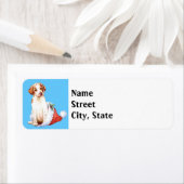 Happy Howlidays Pointer Address Label (Insitu)