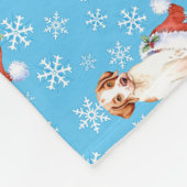 Happy Howlidays Pointer Fleece Blanket (Ecke)