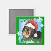 Happy Howlidays PON Magnet (Vorderseite/Rückseite)