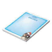 Happy Howlidays PON Notizblock (Rotiert)