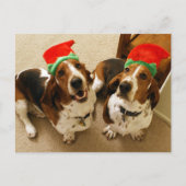 Happy Howlidays Postkarte (Vorderseite)