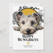 Happy Howlidays Pumi Dog Weihnachten (Vorderseite)