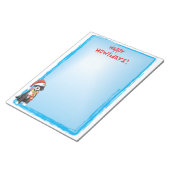 Happy Howlidays PWD Notizblock (angewinkelt)