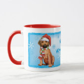 Happy Howlidays Rhodesian Ridgeback Tasse (Links)