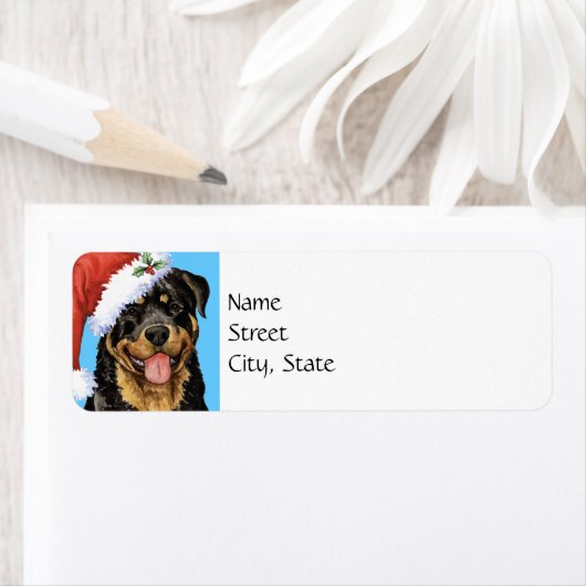 Happy Howlidays Rottweiler (Insitu)