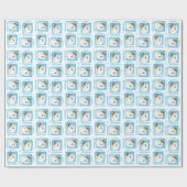 Happy Howlidays Samoyed Geschenkpapier (Flach)